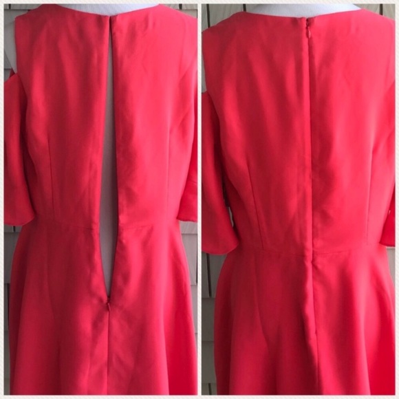NWT CeCe Cold Shoulder Emma Dress Size 12 - Picture 4 of 8